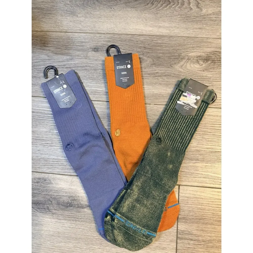 Lot of 3 Large Stance Casual Socks (BRAND NEW) - Picture 3 of 3
